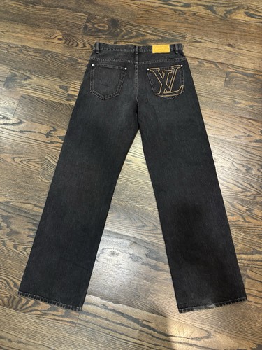 Pantaloni louis vuitton denim - pantaloni,
