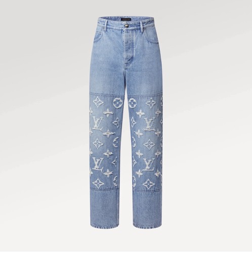 Jeans skater louis vuitton - jeans,